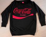 Coca Cola sweater, Ophalen, Coca Cola, Zwart, Maat 42/44 (L)