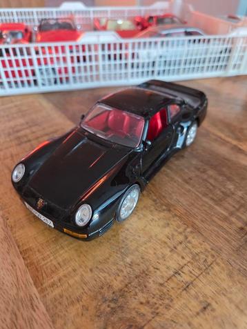 Porsche 959 zwart 1985 schaal 1/24 beschikbaar voor biedingen