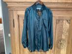Overhemd, Modern Tailor, petrol blauw zijden overhemd L, Kleding | Heren, Overhemden, Blauw, Ophalen of Verzenden, Zo goed als nieuw