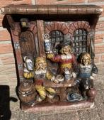 Leuke Reclame Drie Hoefijzers Bier - vintage pils Breda, Verzamelen, Ophalen, Gebruikt, Reclamebord