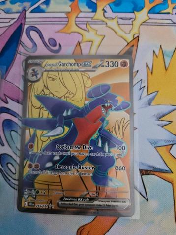 Pokémon Destined Rivals Cynthia's garchomp beschikbaar voor biedingen