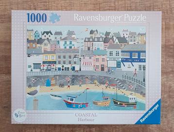 Ravensburger legpuzzel "Coastal Harbour" 1000 stukjes  beschikbaar voor biedingen