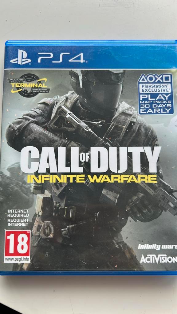 Call of Duty : Infinite Warfare, Spelcomputers en Games, Games | Sony PlayStation 4, Zo goed als nieuw, Avontuur en Actie, 1 speler