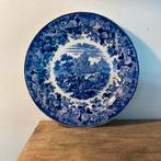 Vintage Engels Bord Brigands Surprised Blauw Wit, Ophalen of Verzenden