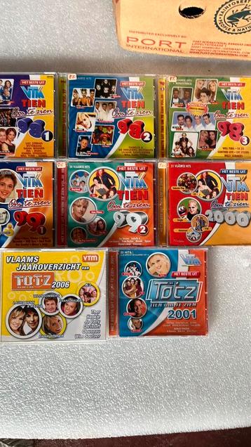 8 x cd’s Tien om te Zien beschikbaar voor biedingen