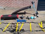 Fitness benodigdheden, Sport en Fitness, Fitnessmaterialen, Ophalen, Zo goed als nieuw, Fitnessbal