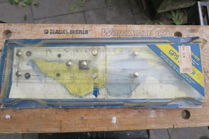 Paralellineaal / gps plotter, Watersport en Boten, Navigatiemiddelen en Scheepselektronica, Zo goed als nieuw, Kaartplotter of Fish Finder