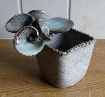 Ballas Greece potje cactuspot studio pottery keramiek beschikbaar voor biedingen