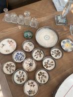 Art deco diverse porseleinen ondezetters, Antiek en Kunst, Ophalen of Verzenden