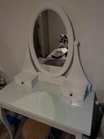 Hemnes make-up tafel met spiegel, Huis en Inrichting, Tafels | Kaptafels, Ophalen, 100 tot 150 cm, 50 tot 100 cm, Zo goed als nieuw