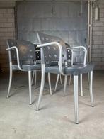 8x Halifax Minni chair by Citterio, Huis en Inrichting, Stoelen, Vijf, Zes of meer stoelen, Grijs, Kunststof, Gebruikt