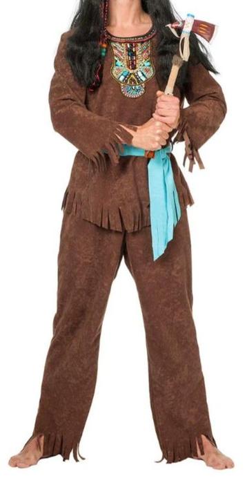 Leuk bruin/blauw/beige INDIAAN/NATIVE AMERICAN pak (5) beschikbaar voor biedingen