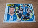Panini,  John Guidetti, Alaves, Feijenoord,  2018 - 2019., Ophalen of Verzenden, Zo goed als nieuw, Buitenlandse clubs, Poster, Plaatje of Sticker
