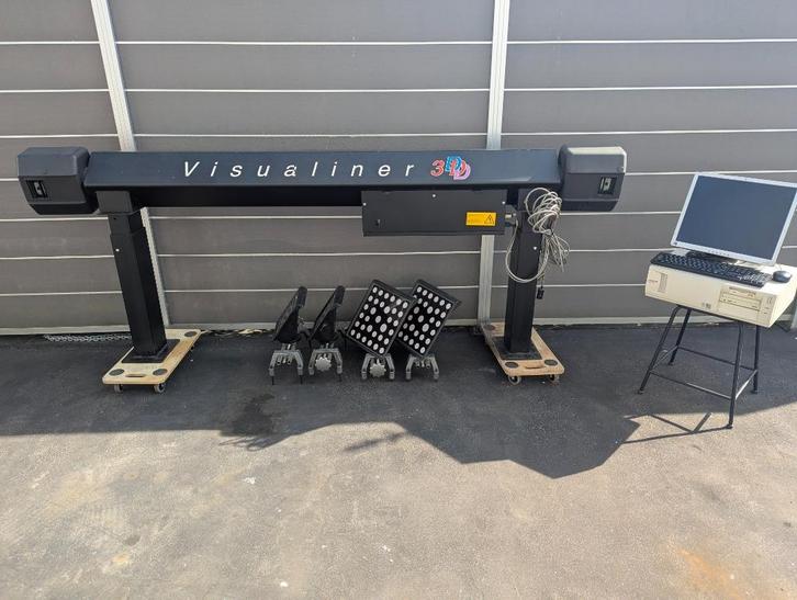 SnapOn JohnBean Visualigner3D uitlijnapparaat en draaiplaten, Auto diversen, Autogereedschap, Zo goed als nieuw, Ophalen