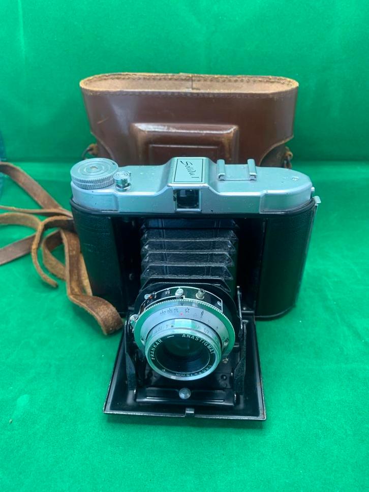 Franka Solida I Balgcamera - Frankar-Anastigmat 75mm, Audio, Tv en Foto, Fotocamera's Analoog, Gebruikt, Compact, Overige Merken