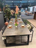 Tuinset Andria | Borek | Showroommodel, Ophalen, 6 zitplaatsen, Aluminium, Zo goed als nieuw