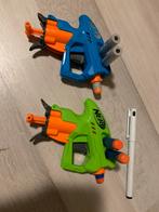 2 kleine nerf pistooltjes, Ophalen of Verzenden, Zo goed als nieuw