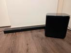 Bose soundbar + draadloze bass module, Ophalen, Bluetooth, Gebruikt