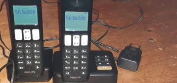 Gigaset telefoon - 2 handsets duo beschikbaar voor biedingen