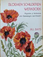 Bloemen schilderen werkboek - Jill Bays, Ophalen of Verzenden