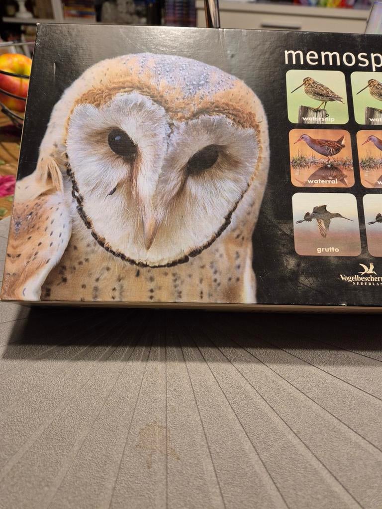 Memospel Vogelbescherming Nederland, Hobby en Vrije tijd, Ophalen, Zo goed als nieuw