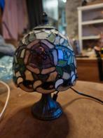 Tiffany tafellamp, Ophalen, Glas, Tiffany, Minder dan 50 cm