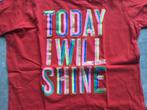 NIEUWSTAAT  prachtig t shirt met glitters 152/158, Ophalen of Verzenden, Zo goed als nieuw, Meisje, Shirt of Longsleeve