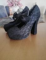 Demonia hakken, Kleding | Dames, Schoenen, Zwart, Ophalen of Verzenden, Zo goed als nieuw, Demonia