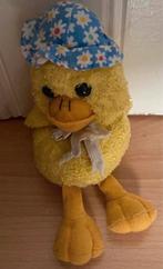 Schattige Gele Eend Knuffeltje  met Hoed, Ophalen of Verzenden, Zo goed als nieuw