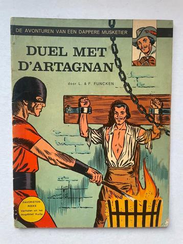 Stripboek - een dappere musketier - Duel met d'Artagnan beschikbaar voor biedingen