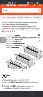 pasta machine, Ophalen, Nieuw