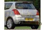 Suzuki Swift Sport (3/05-9/10) achterbumper (te spuiten) Ori