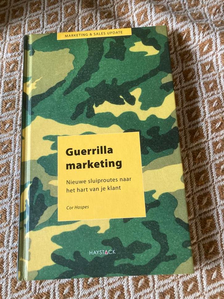 Cor Hospes - Guerrillamarketing, Boeken, Economie, Management en Marketing, Zo goed als nieuw, Management, Ophalen of Verzenden