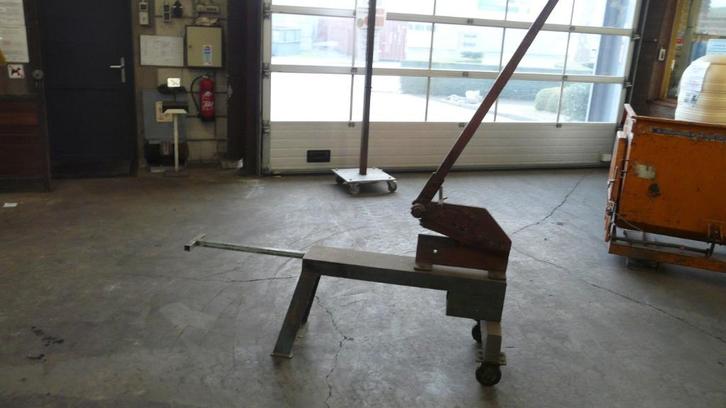 Handmatige staalschaar verrijdbaar, Auto diversen, Autogereedschap, Gebruikt, Ophalen