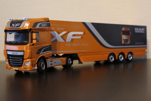 vrachtwagens DAF ( grote trailers 2), Hobby en Vrije tijd, Modelbouw | Auto's en Voertuigen, Zo goed als nieuw, Truck, Overige merken