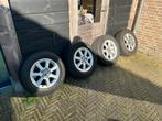 Originele velgen met winterbanden Audi A4, Auto-onderdelen, Ophalen, 215 mm, 16 inch, Banden en Velgen