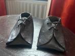 Loden baby schoentjes met veters, Ophalen of Verzenden