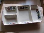 Boerenbont snackschaal / 4-vakschaal Boerenbond, Huis en Inrichting, Gebruikt, Ophalen of Verzenden, Schaal of Schalen, Aardewerk