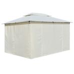 Tuinpaviljoen paviljoen partytent metaal 4x3 GRATIS BEZORGD!, Verzenden, Minder dan 4 meter, Nieuw, Paviljoen