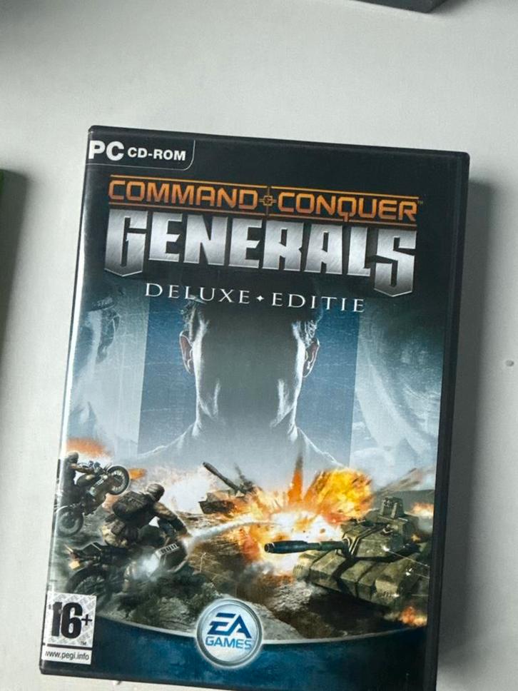 Command & Conquer Generals Deluxe - PC, Spelcomputers en Games, Games | Pc, Gebruikt, Strategie en Constructie, 1 speler, Vanaf 16 jaar