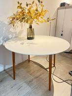 Ronde tafel - 120 cm - met kleine beschadigingen, Huis en Inrichting, Tafels | Eettafels, Ophalen, Overige materialen, Gebruikt