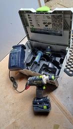 Festool DRC 18/4 accuboormachine, Ophalen, Gebruikt, Variabele snelheid, Boor- en Schroefmachine