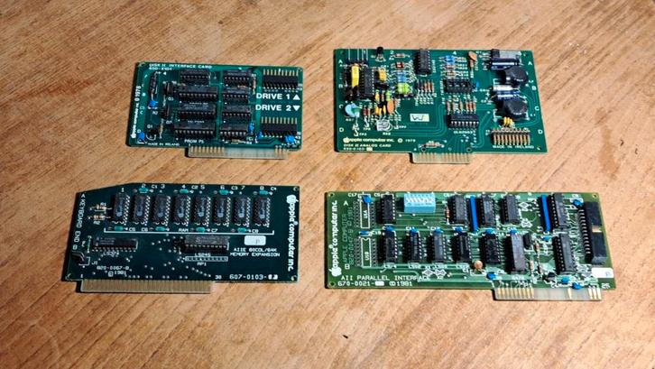 Apple II Insteekkaarten - Diverse soorten 1981 - 1983, Computers en Software, Vintage Computers, Verzenden