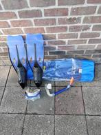 duikmasker snorkel en zwemvliezen, Watersport en Boten, Ophalen, Zo goed als nieuw, Snorkelvinnen