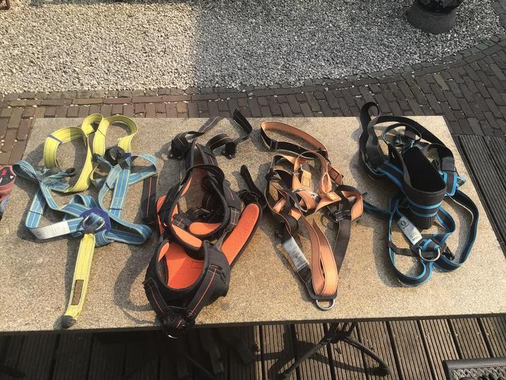 Valharnas, valbeveiliging, klimharnas, veiligheidsharnas, Doe-het-zelf en Verbouw, Veiligheidskleding, Gebruikt, Ophalen