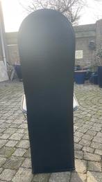 6 zwart leren eettafel stoelen, Huis en Inrichting, Ophalen, Gebruikt, Zwart