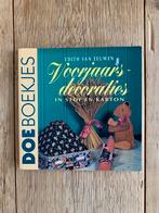 Doe Boekje Voorjaarsdecoraties in stof en karton, Boeken, Ophalen of Verzenden, Gelezen, Overige onderwerpen, Edith van Eeuwen