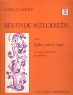 Carlo West - Bekende Melodieen Band 2, Muziek en Instrumenten, Bladmuziek, Gebruikt, Ophalen of Verzenden, Artiest of Componist