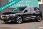Audi E-tron E-tron 50 quattro Launch edition plus 71 kWh, Automaat, 300 km, 71 kWh, Zwart