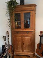 Teak hoekkast te koop - wegens verhuizing!, Huis en Inrichting, Kasten | Buffetkasten, Ophalen, Gebruikt, 100 tot 150 cm, 200 cm of meer